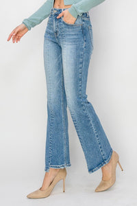 Amelia Seam Detail Flare Denim