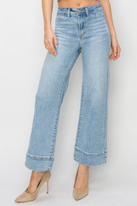 Jackie Wide Leg Wide Hem Denim