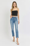 Olivia Ankle Roll Up Denim