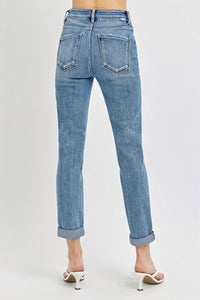 Olivia Ankle Roll Up Denim